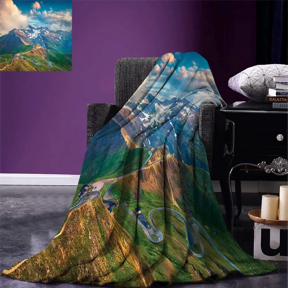 Mountain Blanket Grossglockner High Alpine Road in Austria European