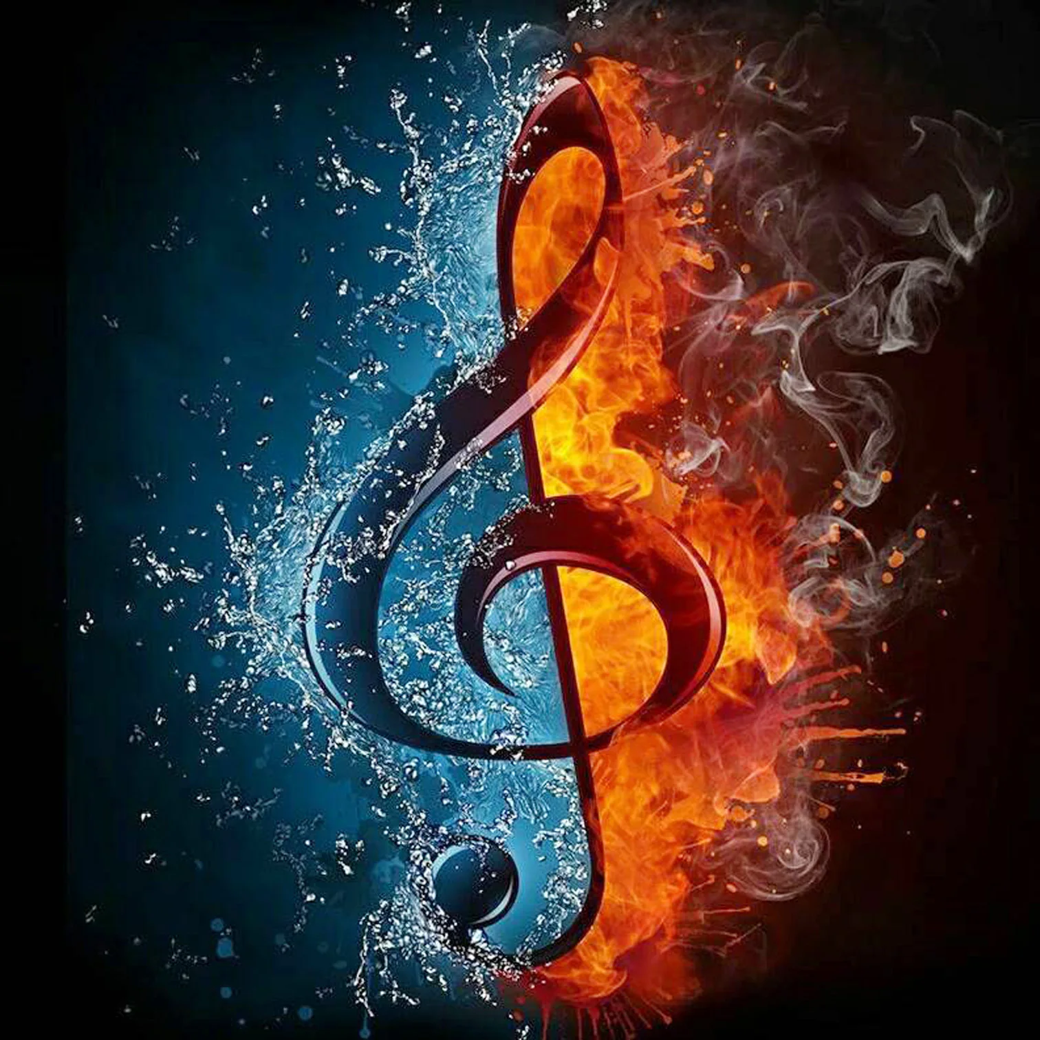 

5D DIY Diamond Painting Music Landscape Full Square/ Round Diamond embroidery Cross stitch Diamond crystal Wall Painting