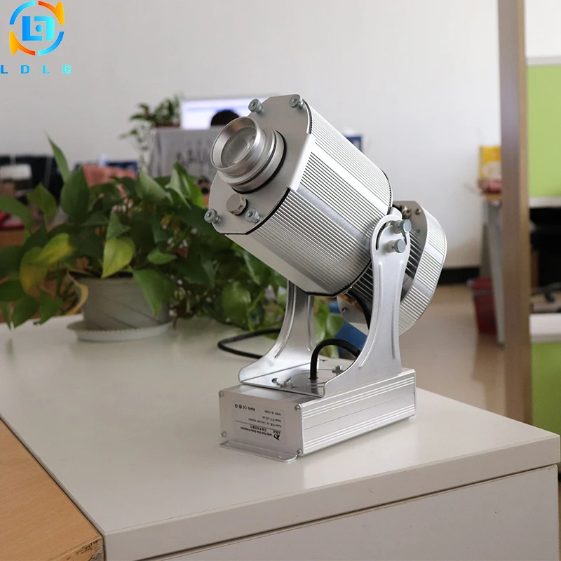 Indoor Advertising Static 80W LED Logo Gobo Projector Aluminum Alloy Rustproof 10000lm Led Custom Image Lighting | Лампы и освещение