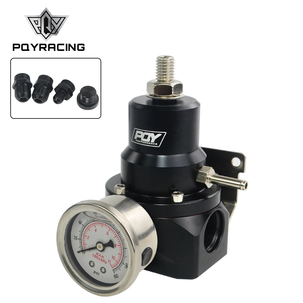 AN10 PQY EFI Fuel Pressure Regulator ( 0 160psi Gauge ) 10AN 10/10/6