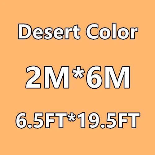 VILEAD 2 м x 6 м(6.5FT x 20FT) пустыня цифровая камуфляжная Военная сеть армейская маскировочная сетка, джунгли укрытие для охоты кемпинга палатка - Цвет: Desert 2Mx6M