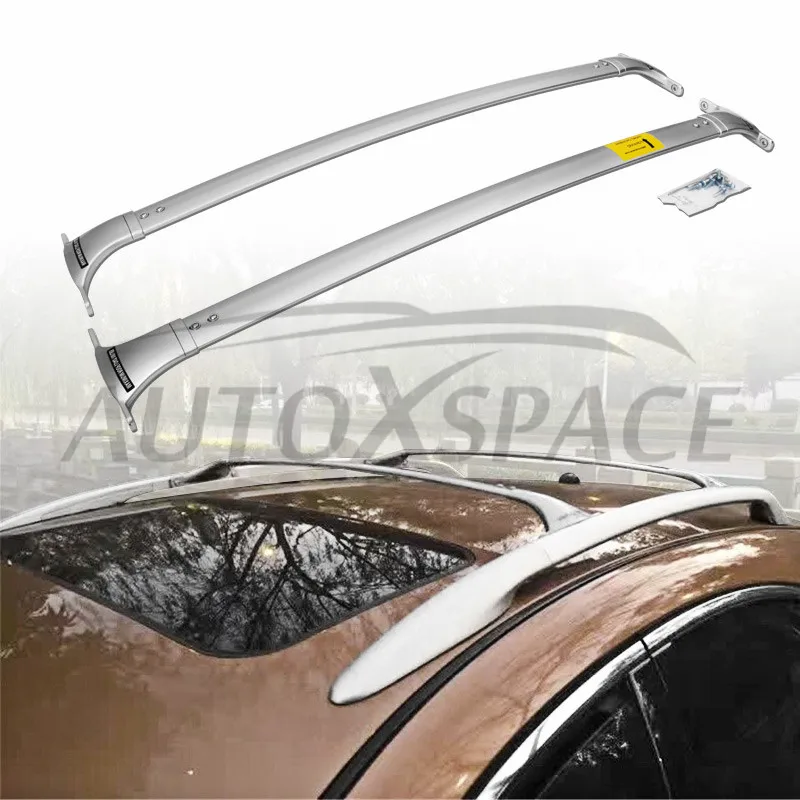 Crossbars for Infiniti EX35 EX37 QX50 2010 2017 Aluminum Baggage Luggage Roof Rack Rail Cross