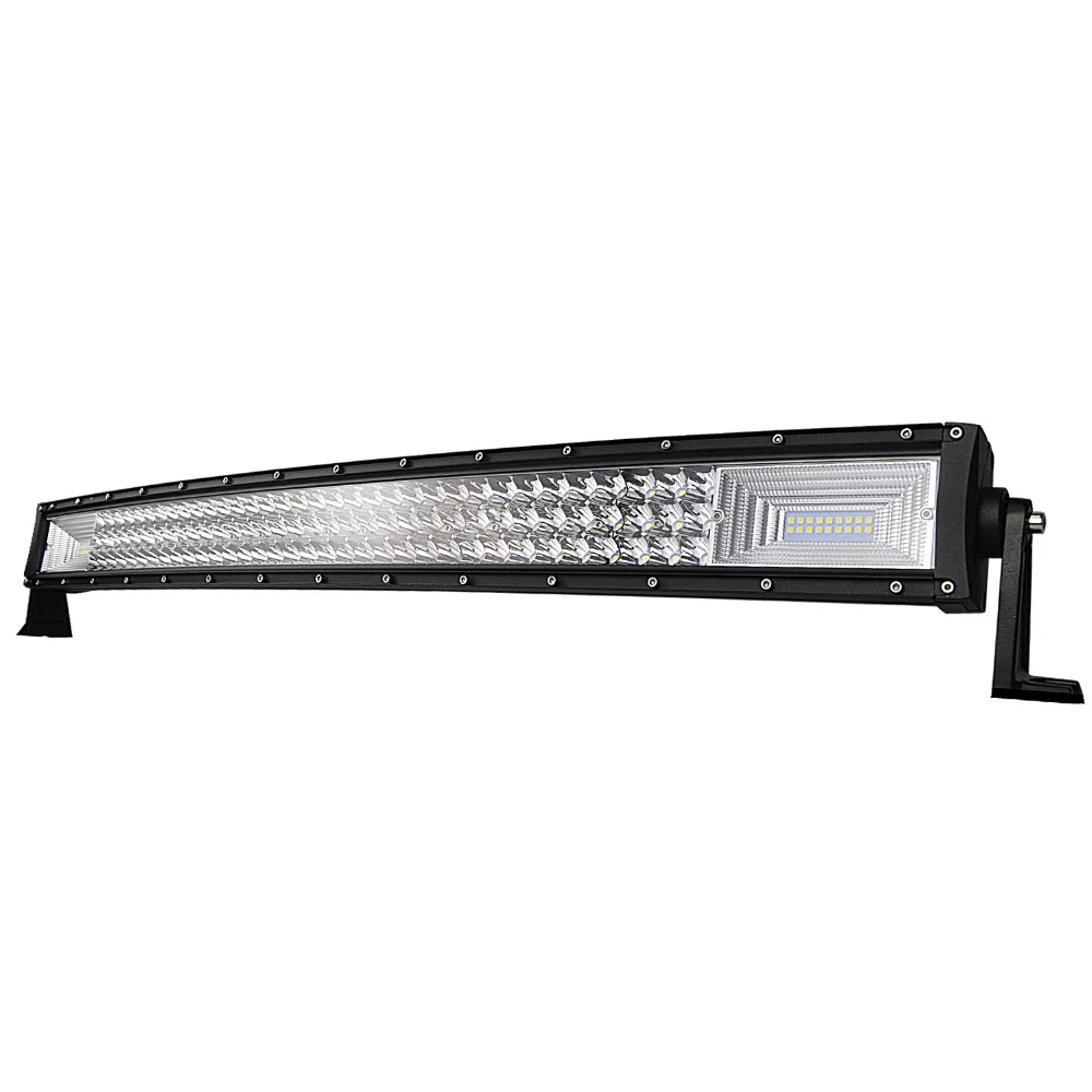 7D LED Bar Offroad 52" 42" 32" 22" Curved Work Light 324W 459W 594W 729W Off Road LED Light Roof Bar Combo Lamp SUV ATV 4x4