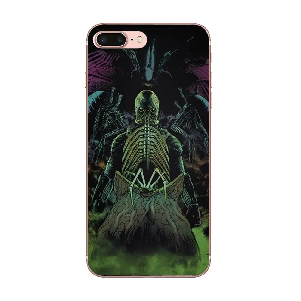 Hr Giger для Huawei Mate 7 8 9 10 20 P8 P9 P10 P20 P30 Lite Plus Pro 2017 Мягкий Силиконовый ТПУ прозрачный