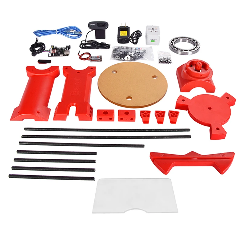 3D Scanner Laser Printer Plate Desktop Object Open Source Scanning Parts Kit