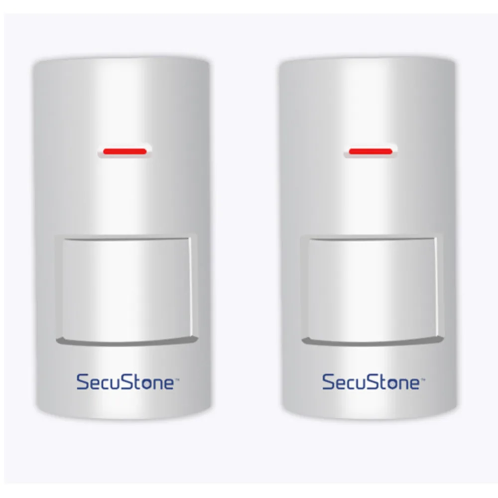2 x Secustone Wireless PIR Motion Sensor Detector Anti Tamper Alarm for