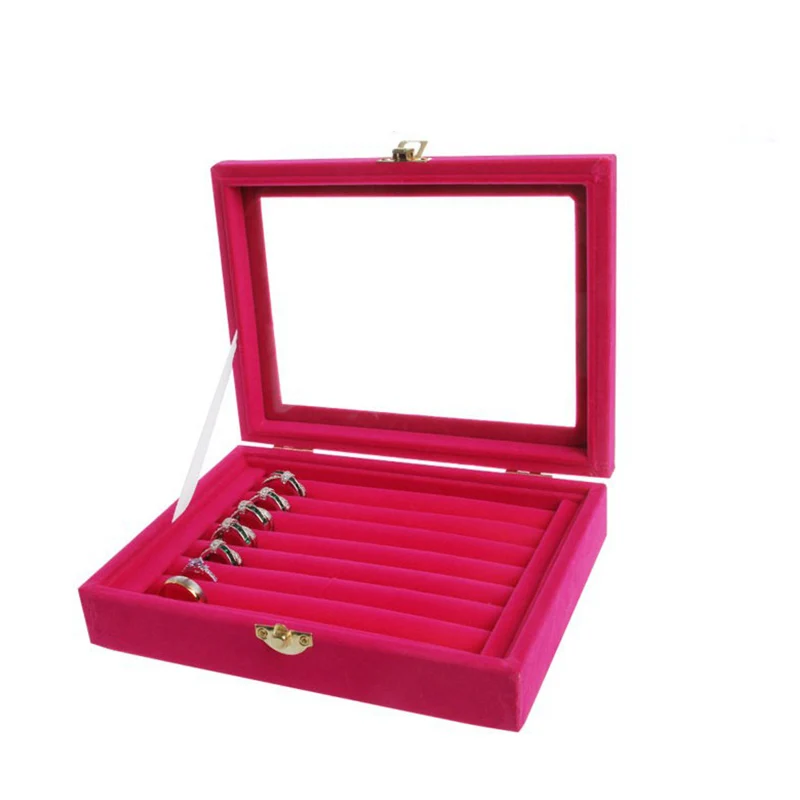 QuickDone-Portable-Velvet-Earrings-Ring-Organizer-Ear-Jewelry-Display-Stands-Showcase-Stand-Holder-Organizer-Box-HG0536 (4)