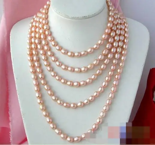 

song voge gem nanJ0519 PINK RICE FW CULTURED PEARL NECKLACE