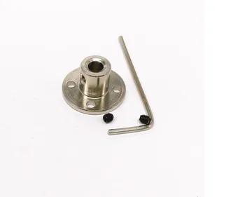 

10PCS Flange coupling flange coupling axis oriented high hardness metal bearing DIY metal coupling model toy car free shipping