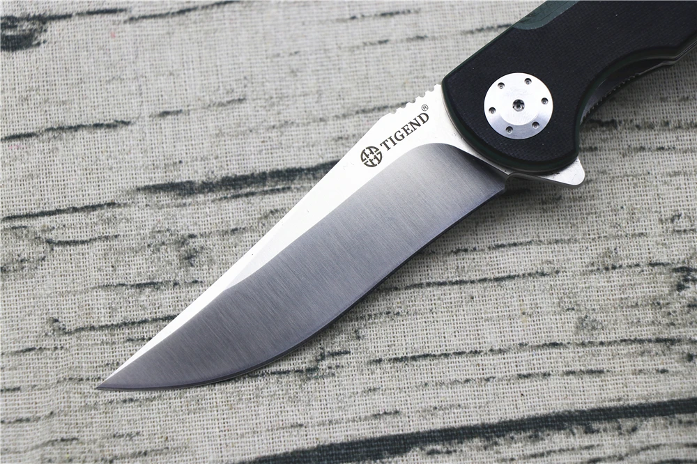 TIGEND CF1011 тактический складной нож D2 лезвие G10 + стальная ручка шарикоподшипник