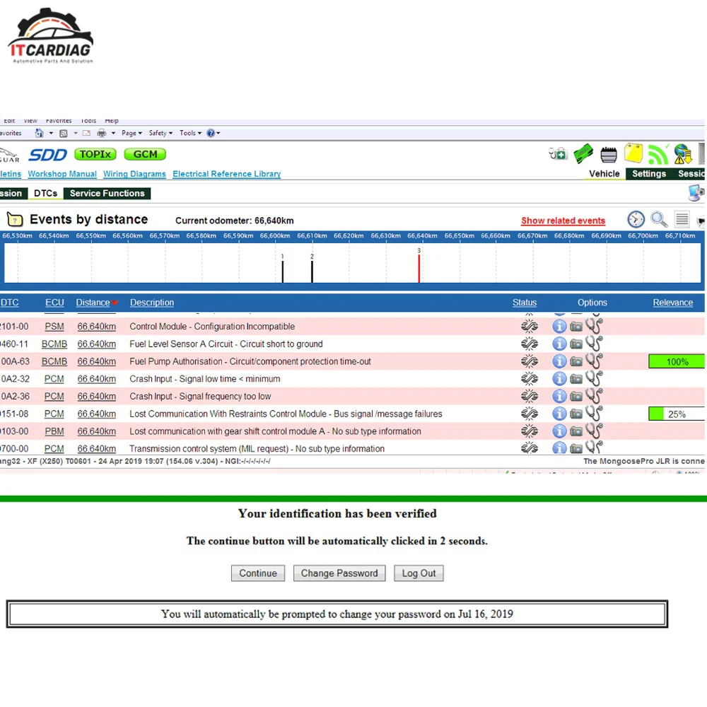 

Online Service Original Online Coding Programming Account Log In For JLR For VCM II FVDI J2534 JLR TOPIX Repair Account