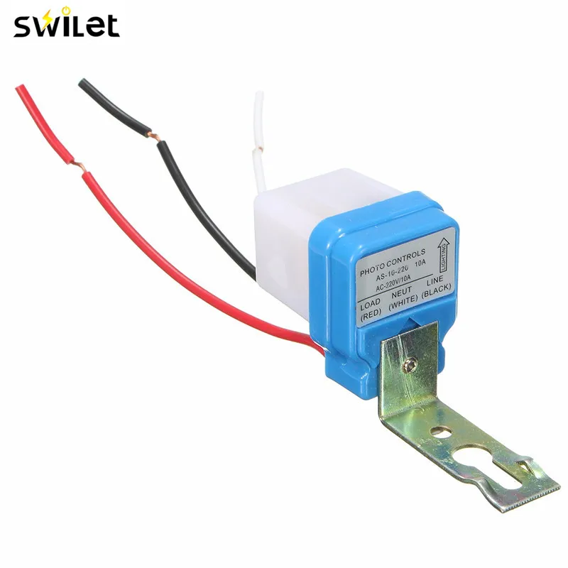 Swilet Automatic Auto On Off Photocell Street Light Switch