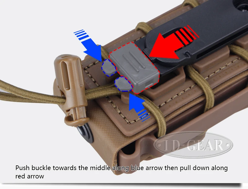 TMC 9 мм Molle пистолет маг военный подсумок кобура Fastmag Зажим для ремня 2779 мягкий корпус подсумок пластиковый подсумок маленький чехол