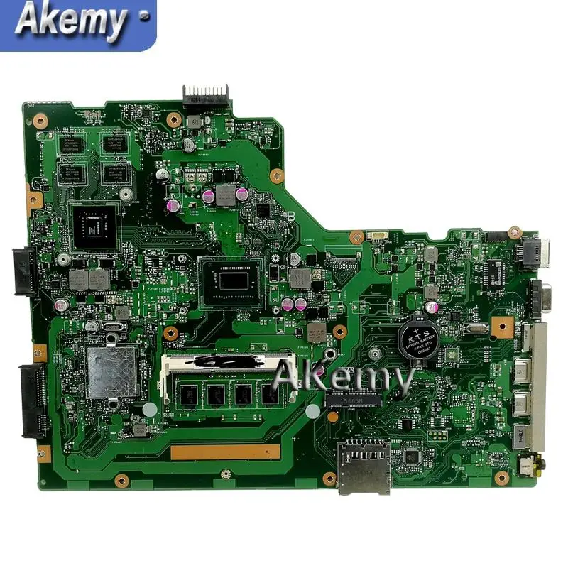 Akemy X75VC материнская плата для ноутбука ASUS X75VC X75VB X75VD X75V F75V тестовая оригинальная материнская плата 4G ram I7-3537U cpu GT720M