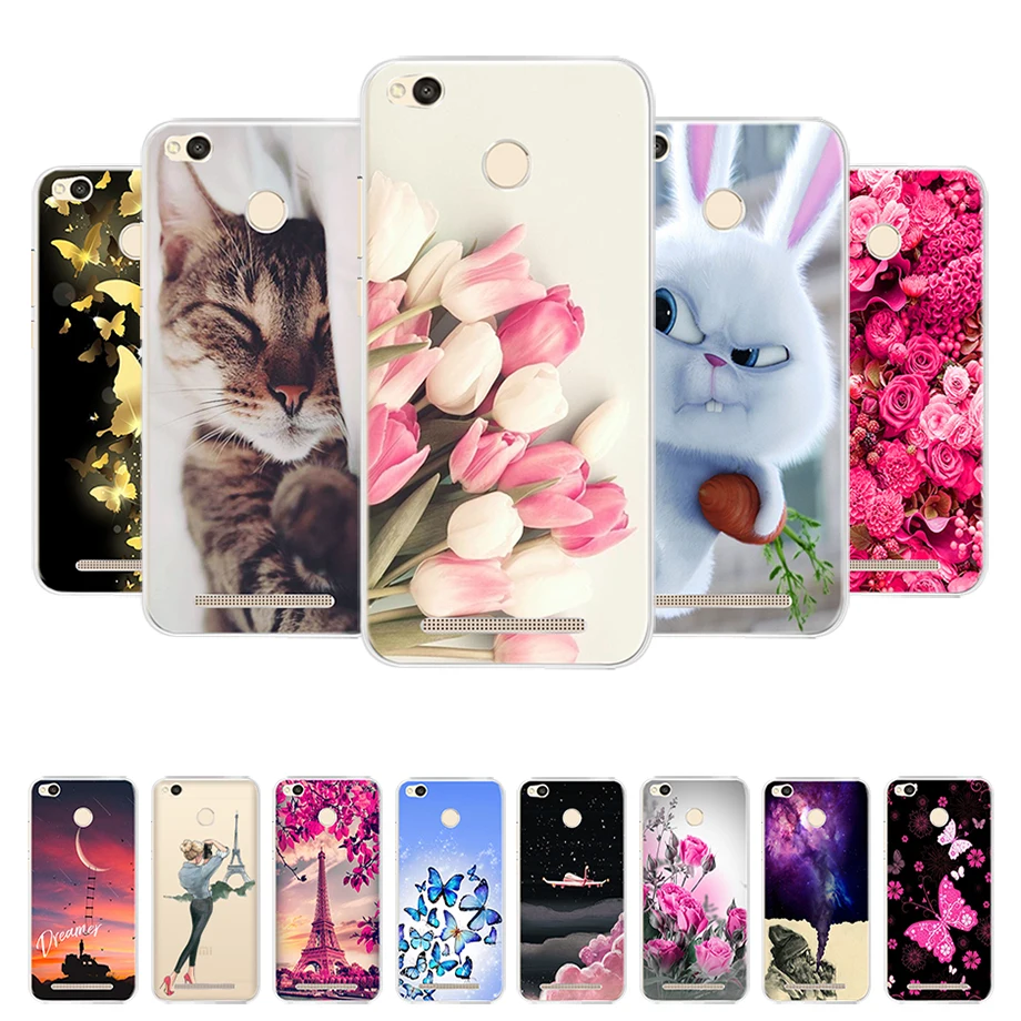 

Phone Cases For Xiaomi Redmi 3 Pro Redmi 3s Cover Bumper 3D Silicon Back Covers for Xiaomi Redmi 3 Pro Case Redmi 3 S Cover Case