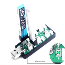 6CH 500mA USB To 3.7V 5V 2A 1S Lipo Battery Charging Adapter Board For RC Helicopter Batteries Spare Parts Accessories Accs Part