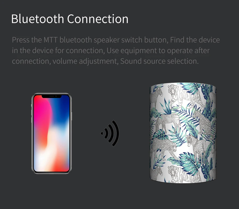 MTT Мини Bluetooth динамик Портативный беспроводной громкий динамик наружная звуковая система 3D стерео музыка объемная Громкая Связь Динамик s