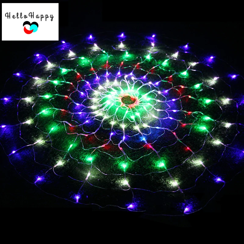 Aliexpress.com : Buy 1.5Mx1.5M 160 LEDs Christmas Lights Outdoor Net Lighting Icicle String ...