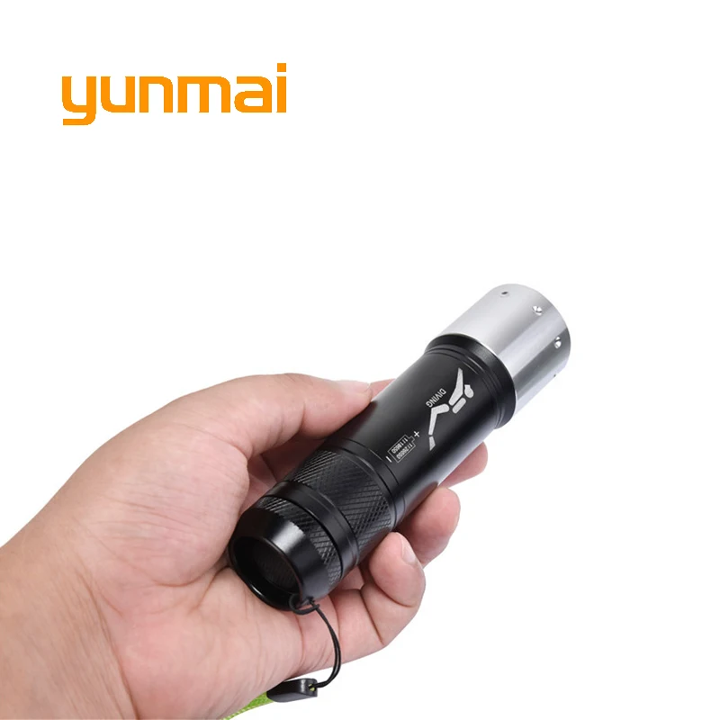 Underwater Diving Led Flashlight Light NEW XM-L T6 Waterproof Dive Flash light Lamp Torch by Rechargeable 18650/AAA Battery | Освещение
