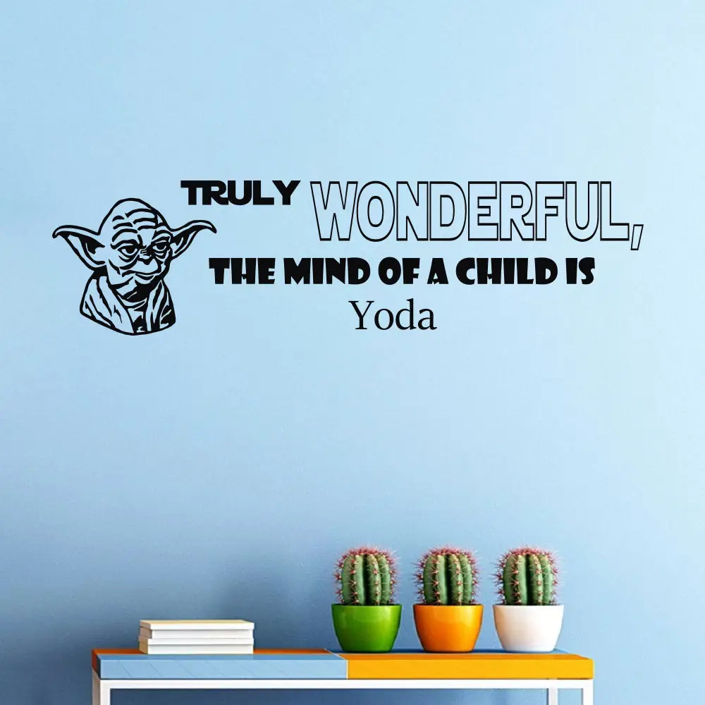 Image result for truly wonderful the mind of a child is decal
