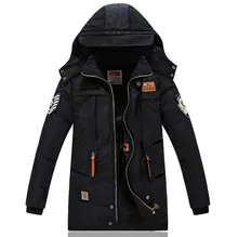 Детские Зимние Куртки для Мальчиков Snowsuit Утка Вниз Дети Ветровка Куртка Большие Мальчики Теплый Толстый Пальто Zip Подросток Ребенок пиджаки