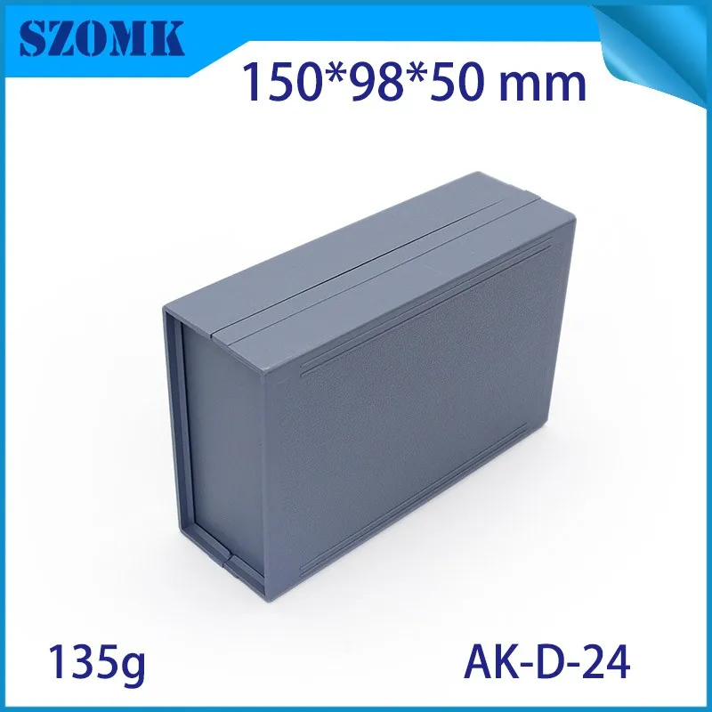 szmk plastic desktop enclosure electronics junction box instrument housing plastic abs control box hot sale project box plastic housing (8)