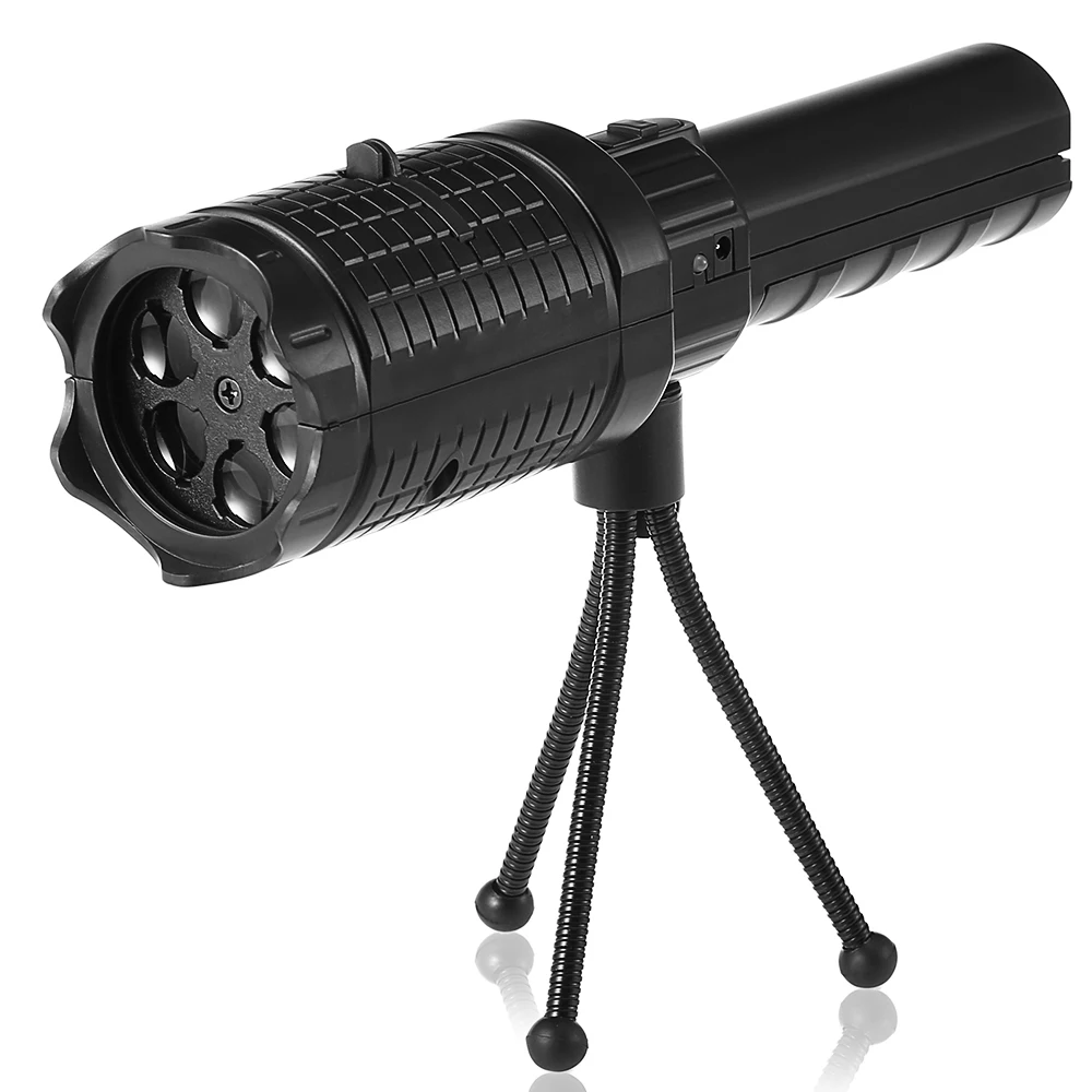 

LightMe Utorch Portable LED Projection Flashlight Light Lamp With Card Change For Outdoor Halloween Christmas Decoration