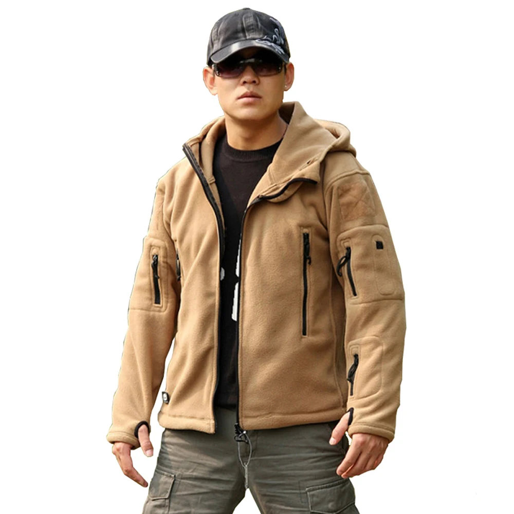 Мягкая флисовая куртка в виде ракушки мужская куртка в военном стиле спортивная одежда милитари термо охотничья Толстовка куртки ветровка