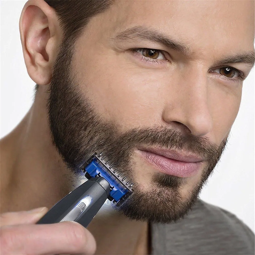 Сменные мужские Т-образные лезвия для микро перезаряжаемой бритвенной головки, бритвенные головки, электрическая бритвенная головка, мужской триммер для волос