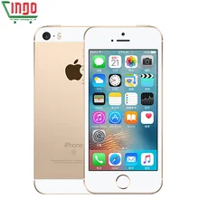 Разблокированный Apple iPhone SE, сеть 4G LTE, мобильный телефон, 4," 2G Оперативная память 16/64GB Встроенная память iOS Touch ID чип A9 двухъядерный 12.0MP смартфон