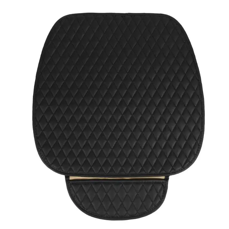 

VODOOL Car Automotive Seat Cushion Cover Four Season Front Breathable PU Protector Mat Pad Automotive Seat Cushion Cover for Car