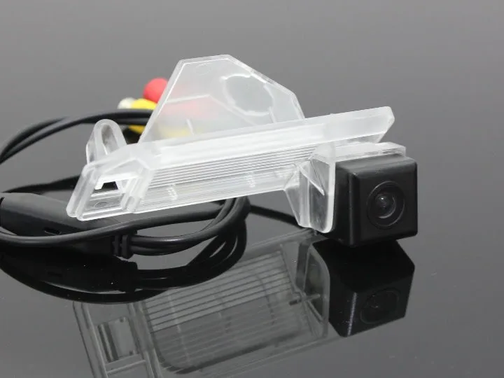 Liislee Car Rear View Camera For Mitsubishi ASX  RVR  Reverse Camera  HD CCD RCA NTST PAL  License Plate Light OEM 5