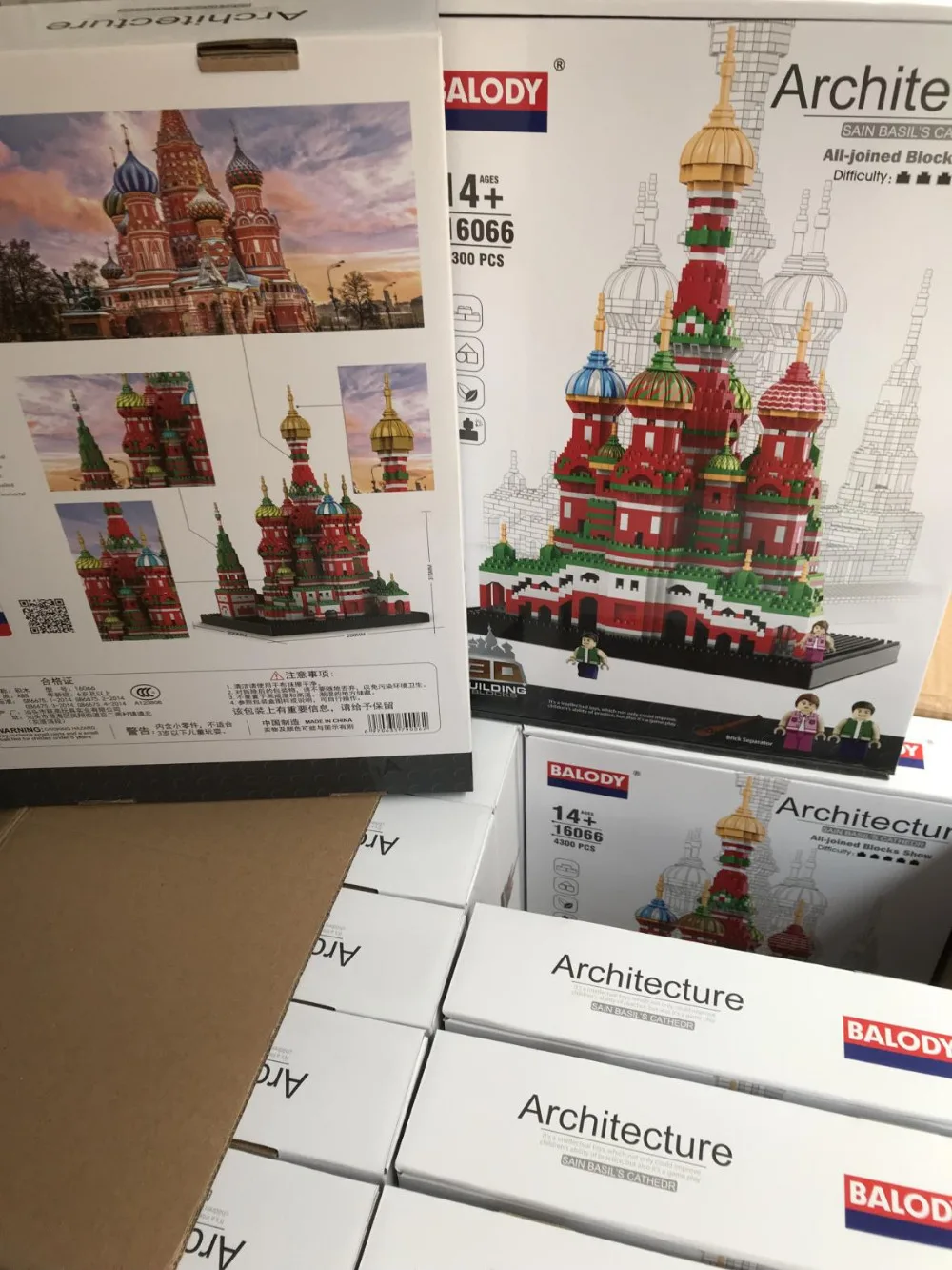 balody mini blocks Saint Basil's Cathedral 16066-6