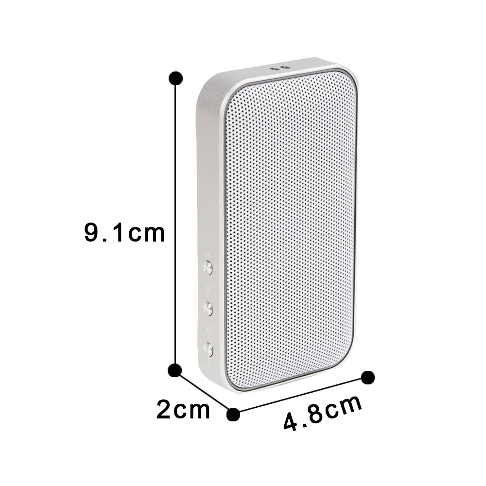 AEC BT209 Mini Wireless Bluetooth Speakers Portable Super Slim Design 5W Super Bass with Thinnest and Lightest Design BT 4.2
