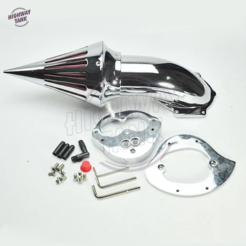 

Chrome Motorcycle Spike Air Cleaner Kit intake filter case for Kawasaki Vulcan VN 1500 1600 VN1500 VN1600 2000-2012