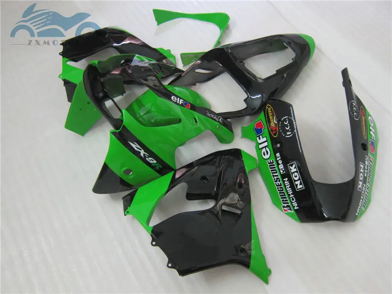 Набор обтекателей для мотоциклов KAWASAKI Ninja ZX9R 2002 2003 ABS гонок по бездорожью 02 03 ZX 9R