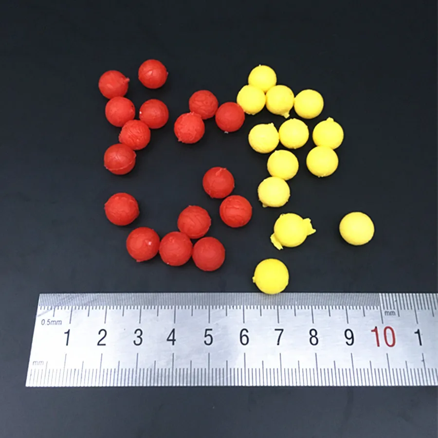 200Pcs*8mm Pop up Boilies Carp Fishing Bait Floating Fishing Lure Corn
