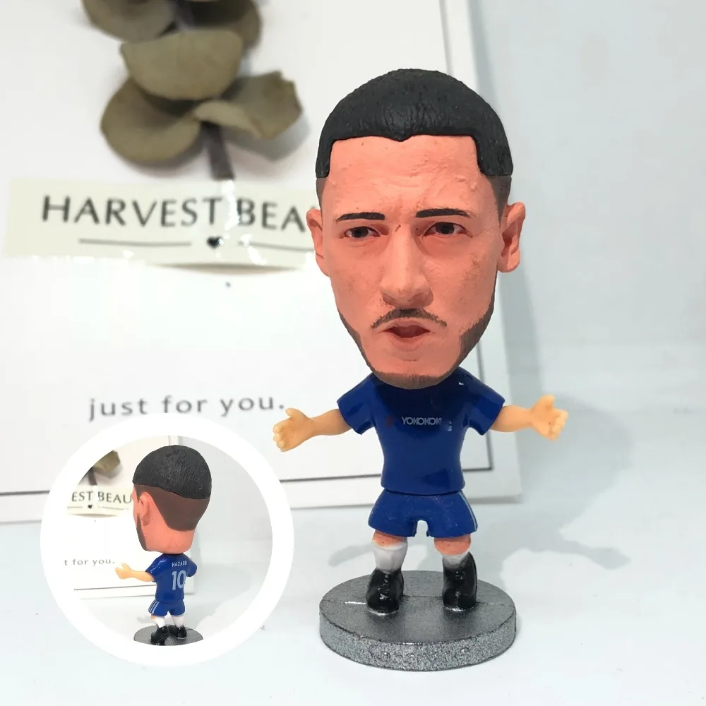 

Soccerwe Dolls Soccer doll Figurine Football Star Hazard #10 18-19 Movable Joints Resin Model Toy Collectible Action Figure