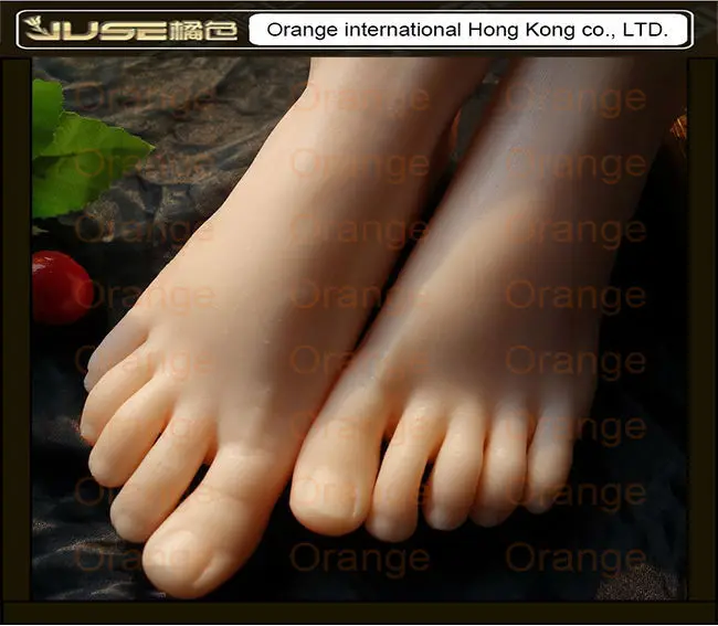 2015 New Top Quality Foot Fetish Toys,Solid Silicone Female Feet, Feet Fetish Toys for Man,Lifelike Skin Woman Fake Feet,FT-3601