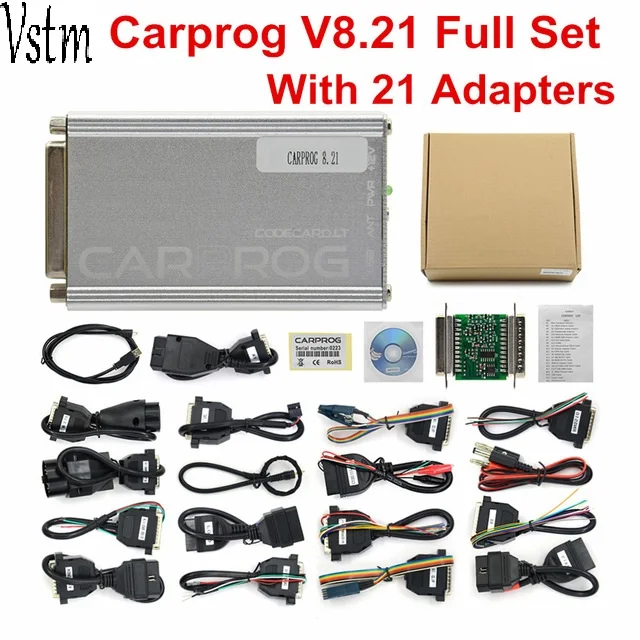 Считыватели кодов и сканирующие инструменты Carprog V8.21 онлайн авто ремонт полный набор прошивки автомобиля prog 8,21 ECU чип тюнинг Инструмент Carprog V9.31