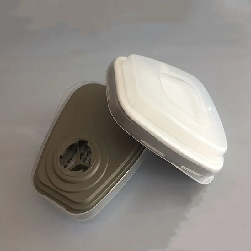 

3M Gas Mask Filter Combination 2/4/10/20PCS 5N11 Filter Cotton 2PCS 501 Filter Cover 2PCS 603 Filter Adapter Replace Accessories