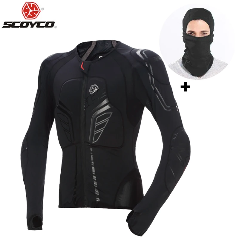 

SCOYCO Motorcycle Jacket Motocross Protection Protective Gear Moto Jacket Motorcycle Armor Racing Body Armor, A-03