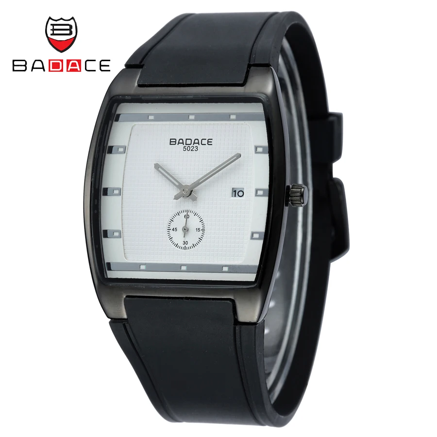 

Badace Brand PU Leather Calendar Function Watch Movement Men Quartz Watch Male Fashion Simple Sports Wristwatch nomos 5023