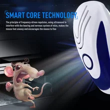 newest Ultrasonic font b Electronic b font Pest Repeller Control Rodent Rat Mouse Repeller Anti Mosquito