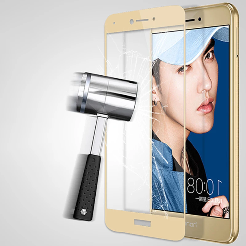 Закаленное стекло с полным покрытием для Huawei Honor 9 Lite Защитное 8lite P8 P9 2017 Защитная