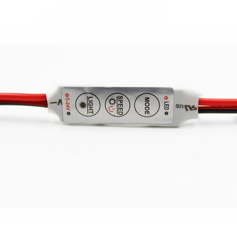 DC 12V 3 * 4A Mini Led Control ler драйвер диммера для управления одноцветной светодиодной