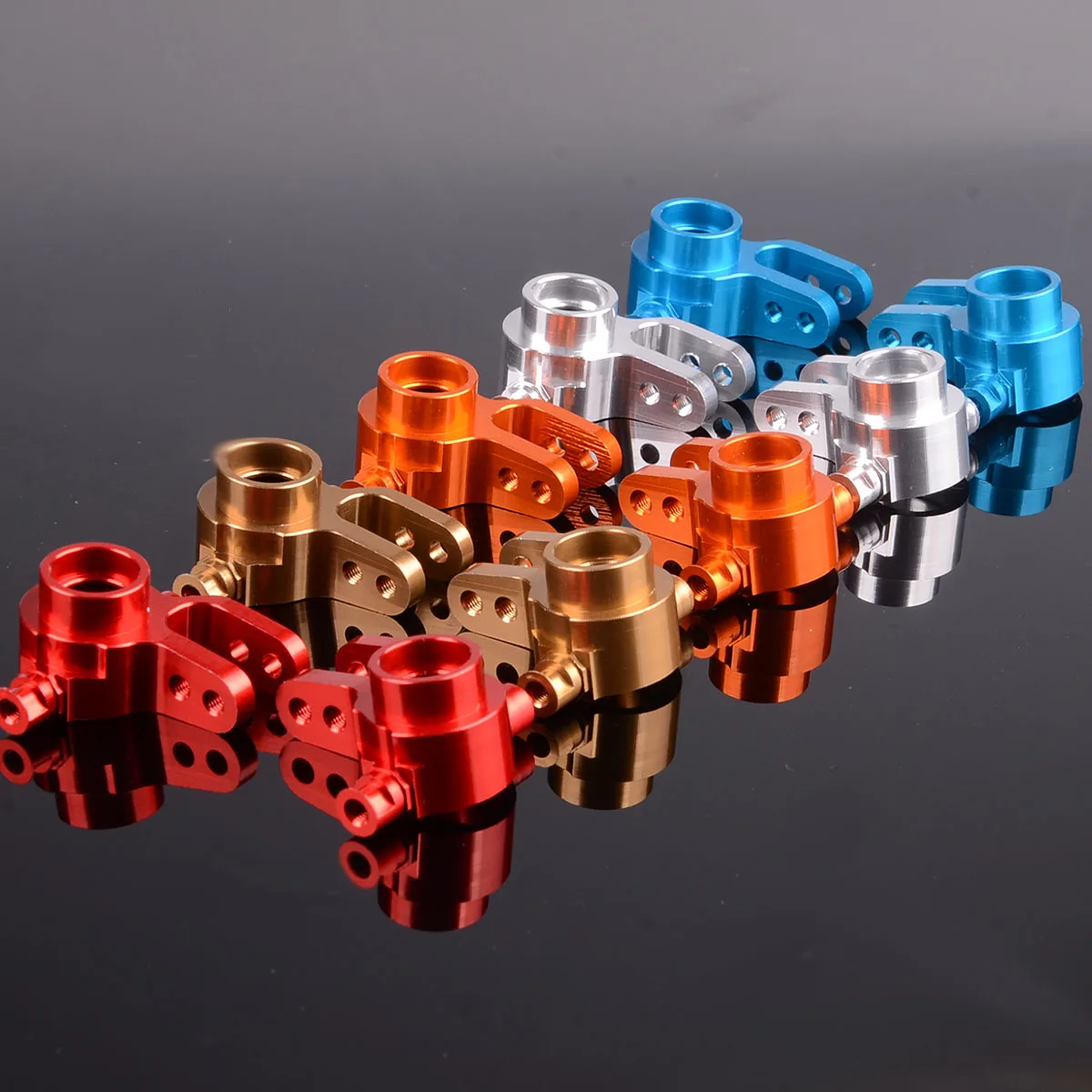 SLA002 RC 110 Car Upgrade Parts Steering Hub Carrier(L/R) For TRAXXAS