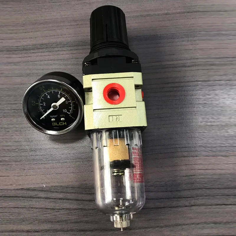 

1 set Dental Air Compressor Pressure Regulator Reduction Valve with a cup