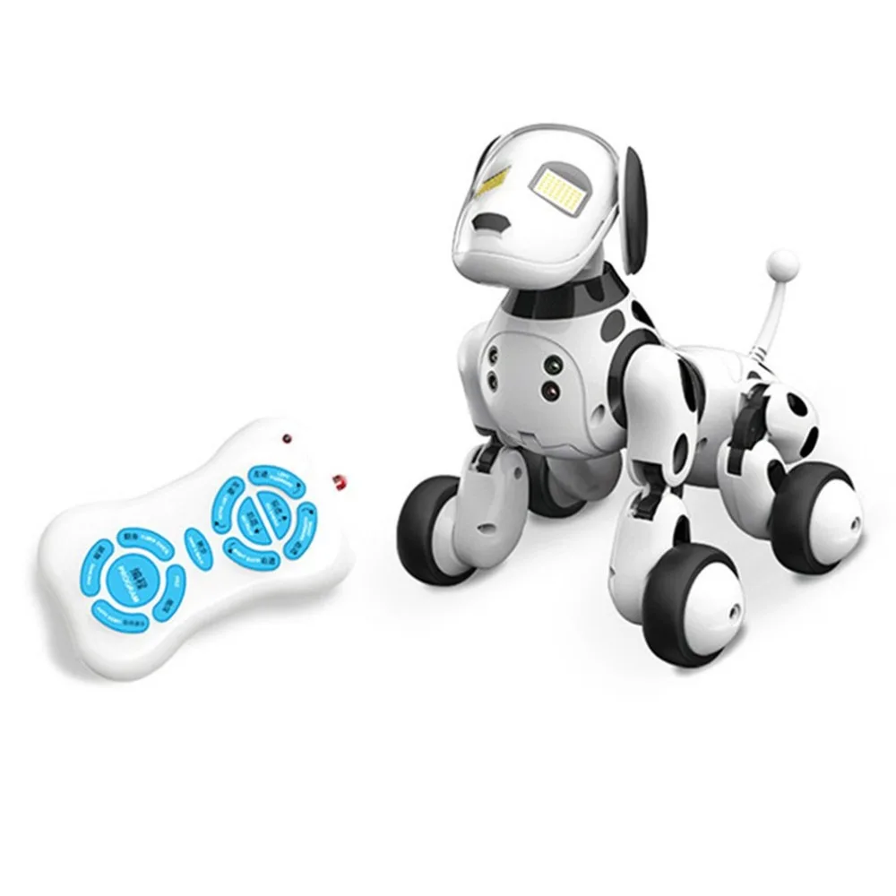 

DIY Assembled Electric Robot Dog Induction Infared Educational Toy Kids Gift Remote Control Dancing Singing Intelligent