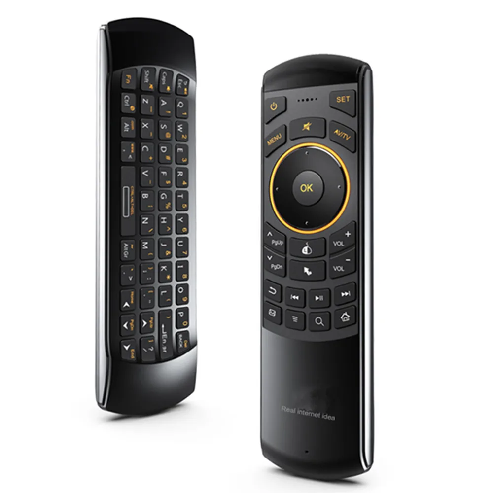 

Rii Mini i25/25A 2.4G Wireless whit Keyboard Fly Air Mouse IR Extender Learning Remote Control For Android Smart TV IPTV